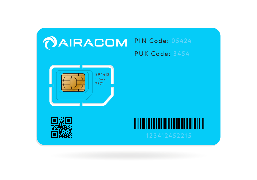 Airacom IoT SIM Card