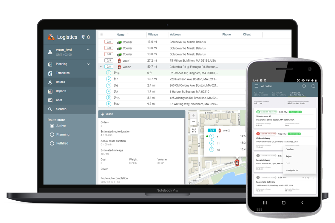 Logistics Delivery Management Software