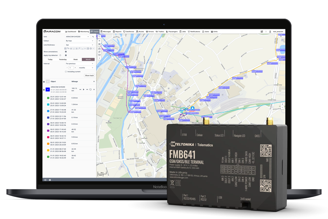 Professional Fleet Tracking Installation