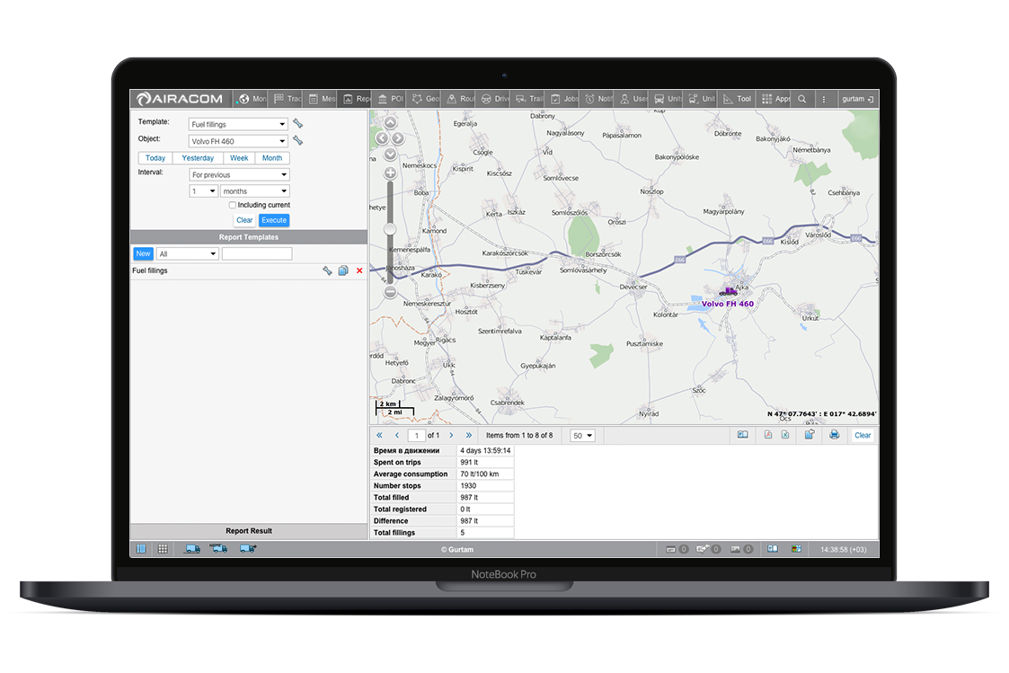 Fuel Control Management Software