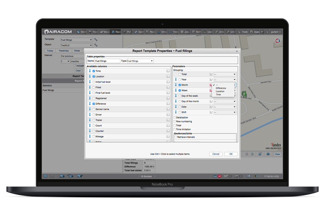 Vehicle Fuel Management Software