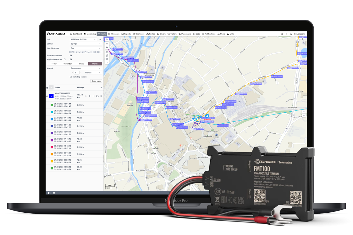 Vehicle Tracking Fixed Installation